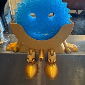 Sponge Daddy Holder - 3d printed and handmade